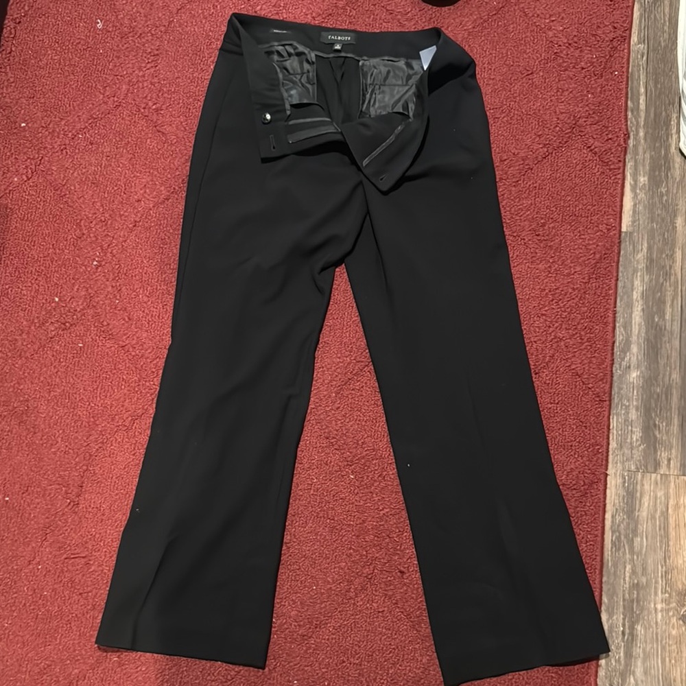 Talbots Black Dress Pants
